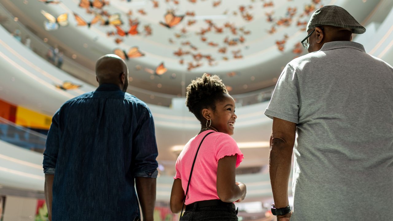 Family at Mall of America in Bloomington