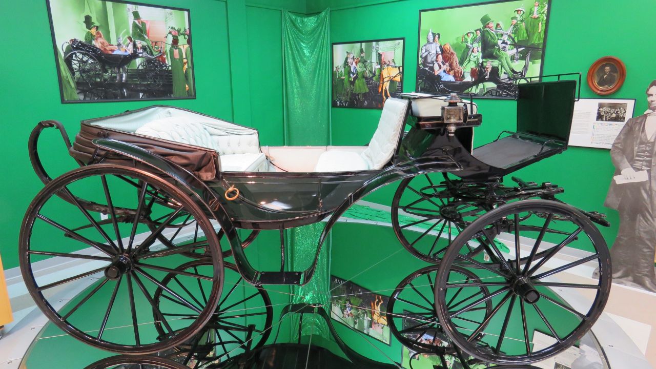 Judy Garland Museum Emerald City carriage