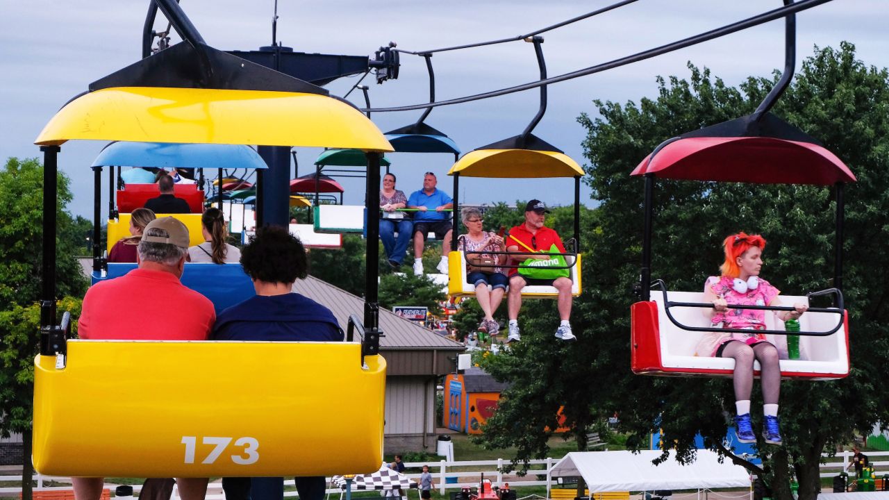 SkyGlider at the Minnesota State Fair