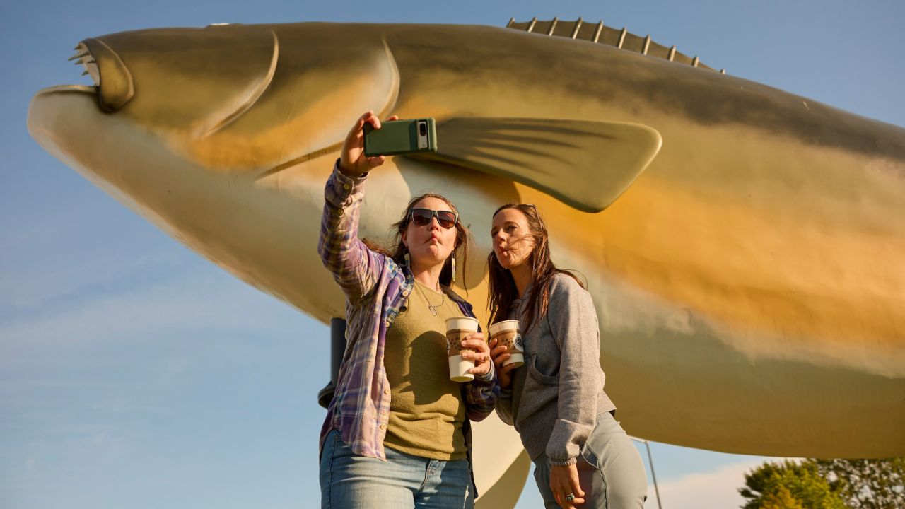 Willie the Walleye in Baudette