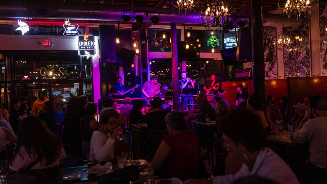 A packed bar at Twin Cities Jazz Fest