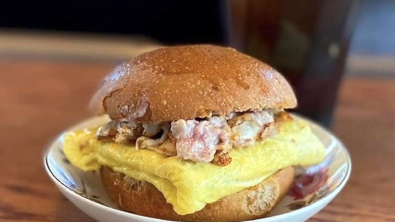 The Pork Cutie sandwich at The Briar