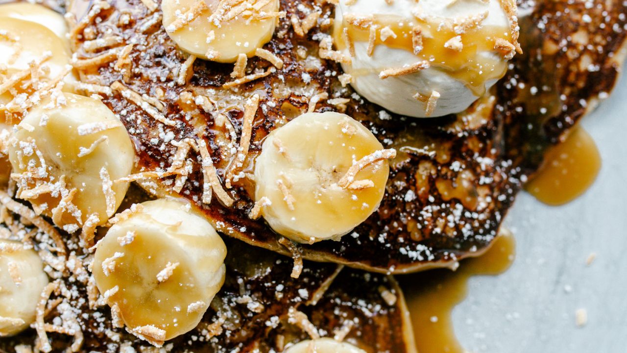 Sorghum pancakes at Mara