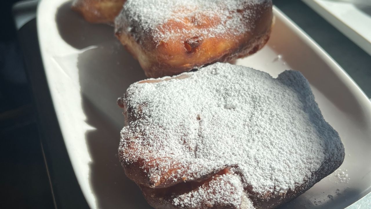 Fresh beignets from Saint Genevieve