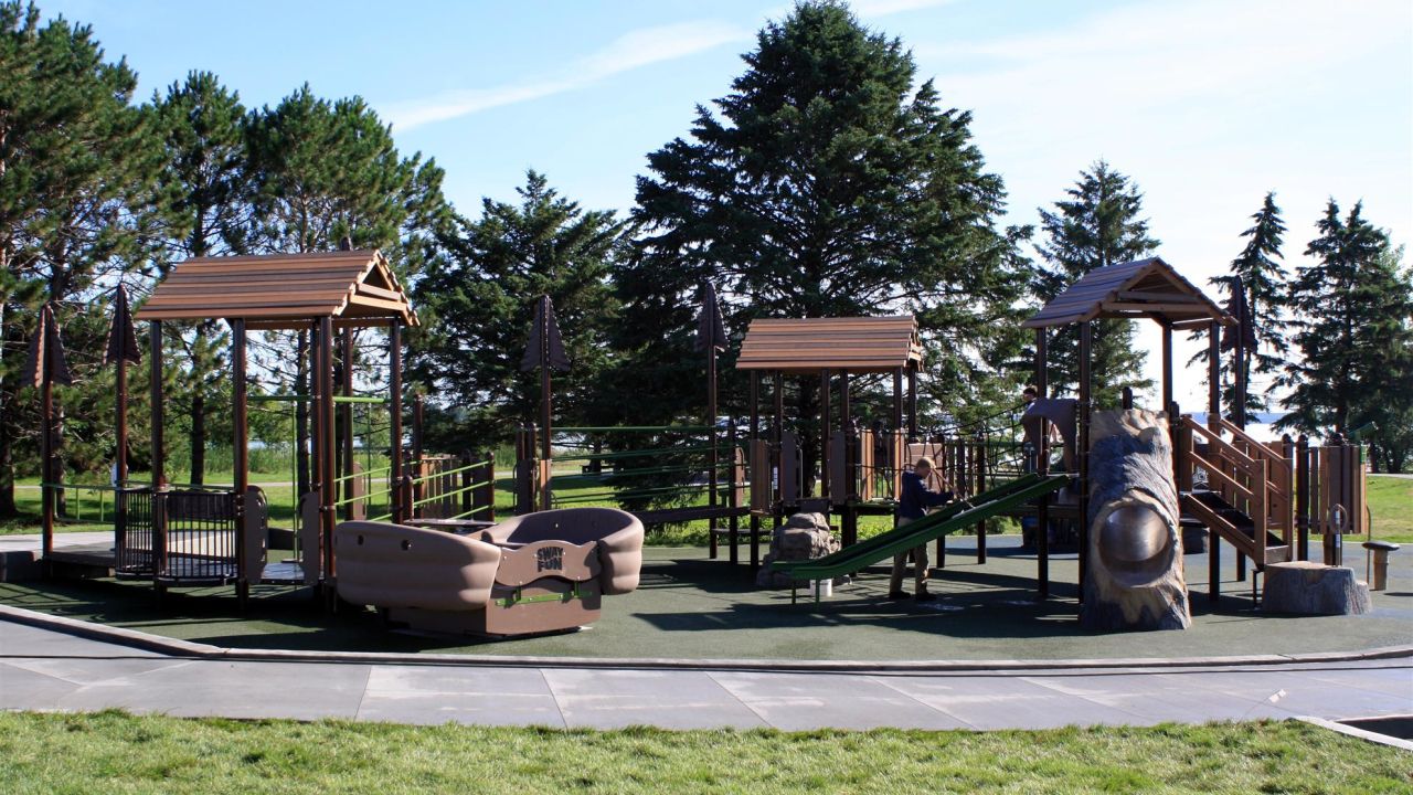 Paul Bunyan Park's inclusive playground