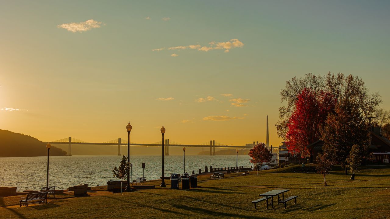Lowell Park in Stillwater during the fall