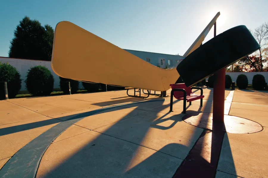 World's largest hockey stick