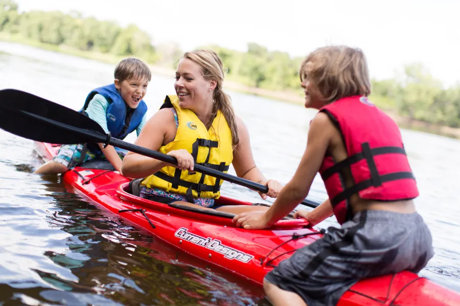 Where to Canoe or Kayak with the Family 