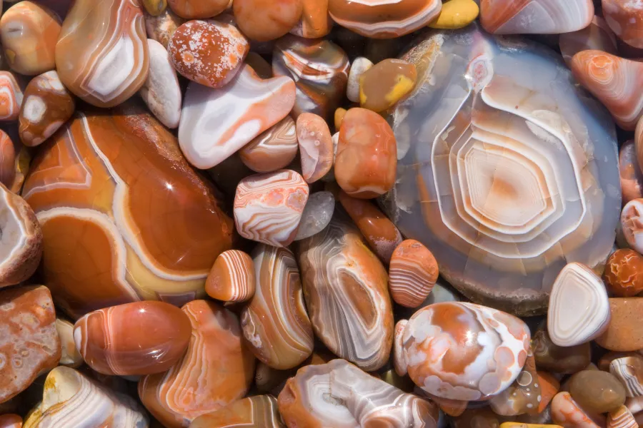 Lake Superior agates 