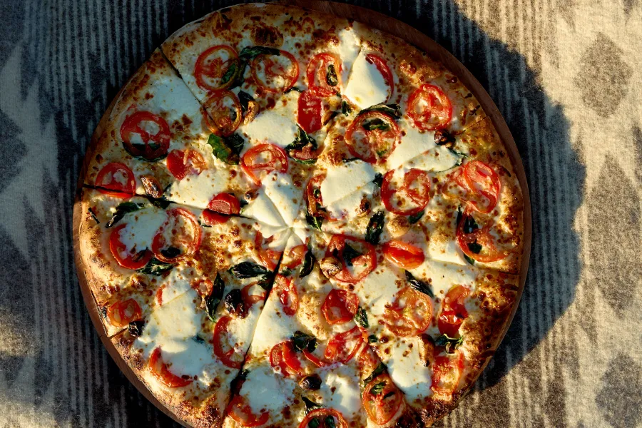 Pizza from Red Barn Farm in Northfield