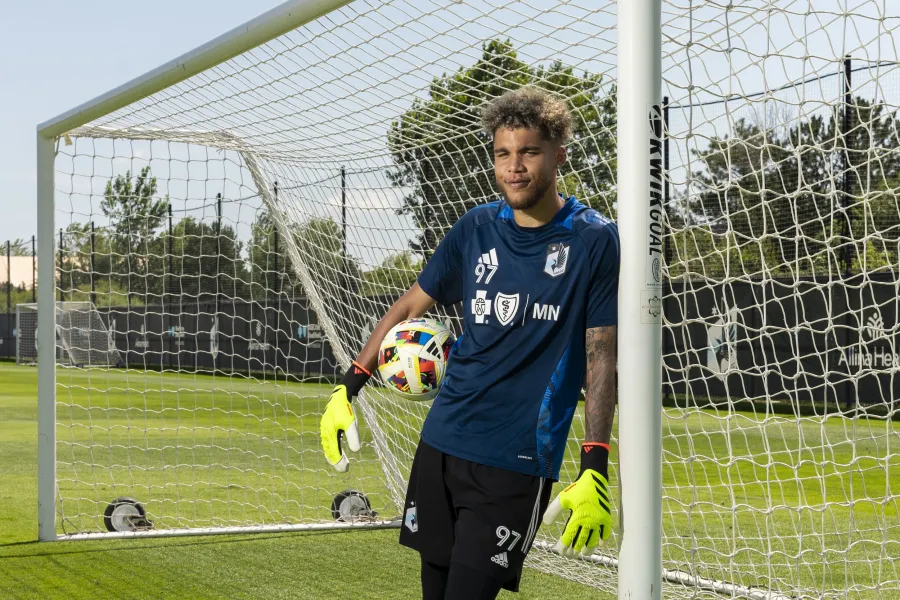 Minnesota United FC goalie Dayne St. Clair 