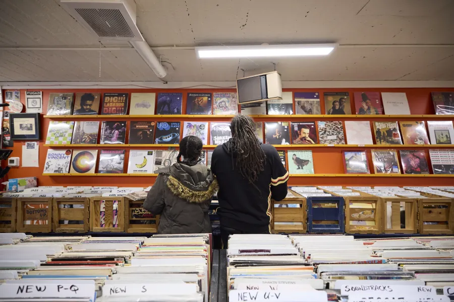 Shopping at Roadrunner Records