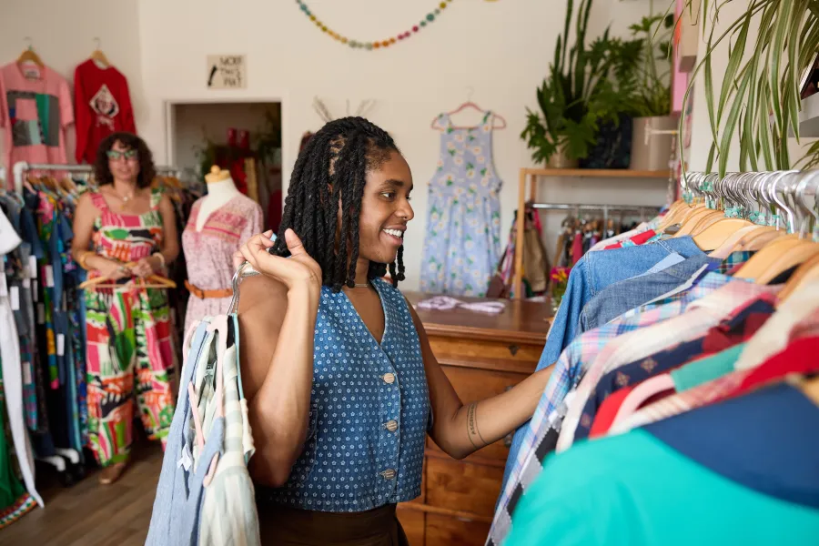 Shopping at Tandem Vintage 