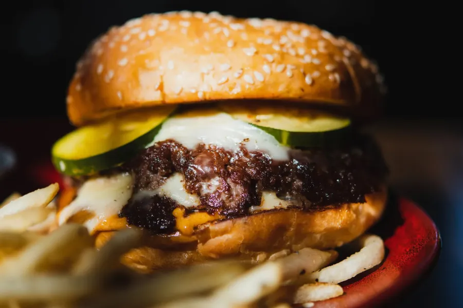 Kizzo's Cooper burger