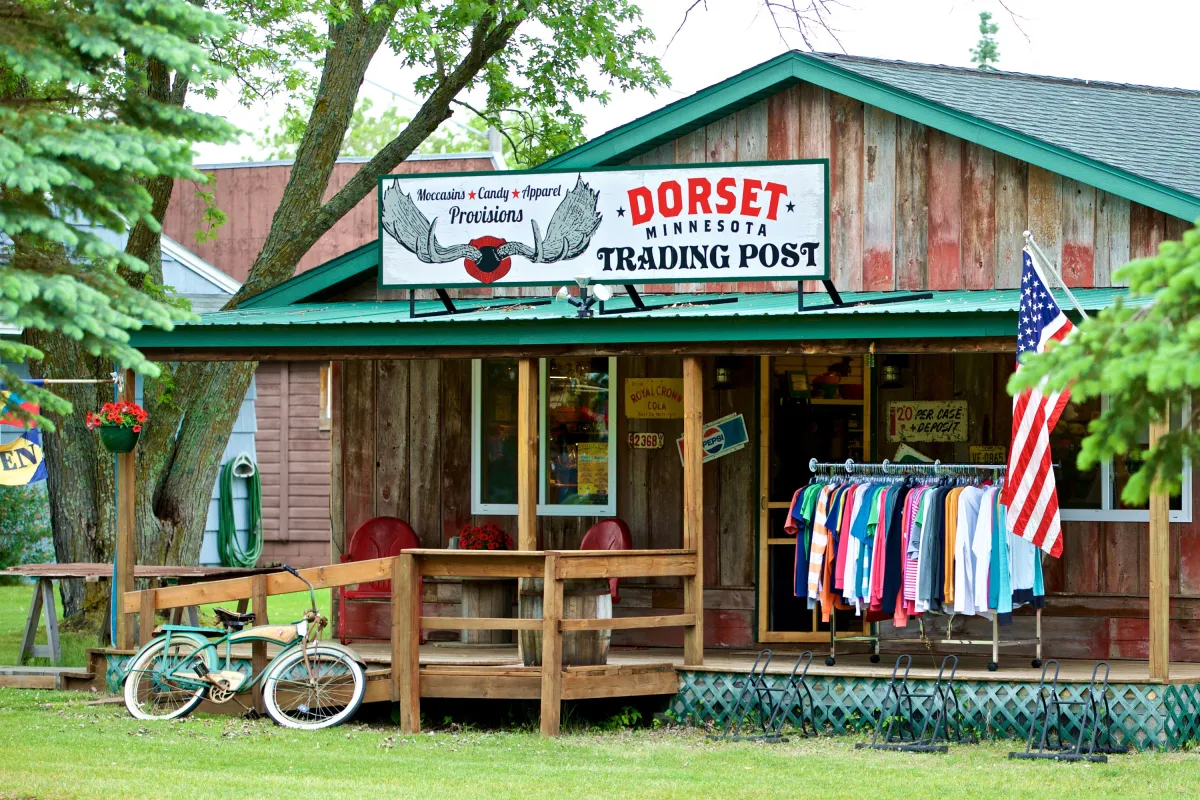 Exterior of the Dorset Trading Post