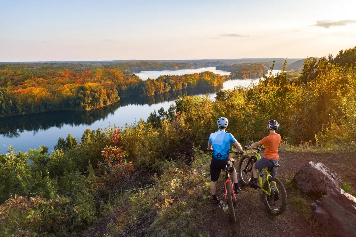 Cuyuna Country State Recreation Area fall edit