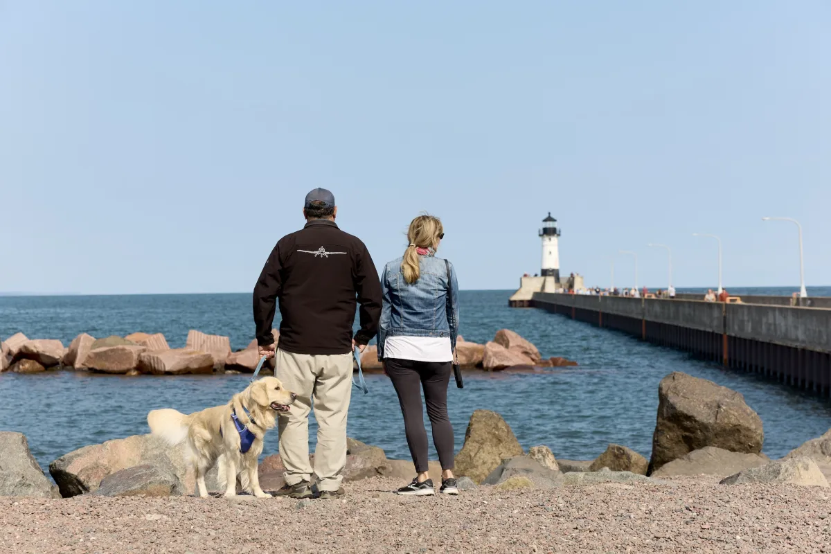 Jim of Cirrus Aircraft in Canal Park
