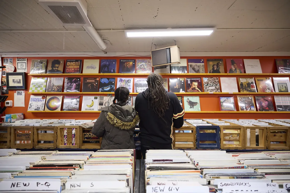 Shopping at Roadrunner Records