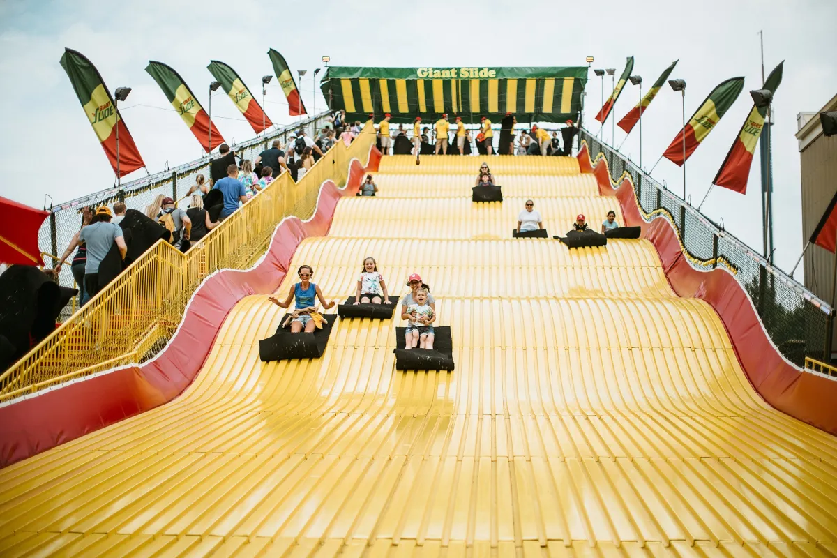 The Giant Slide at the Minnesota State Fair