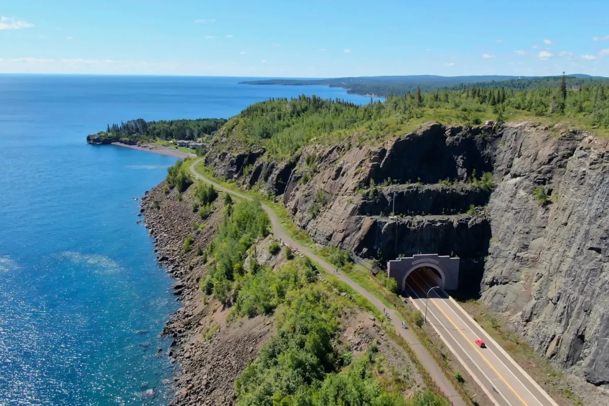 Silver Creek Cliff tunnel