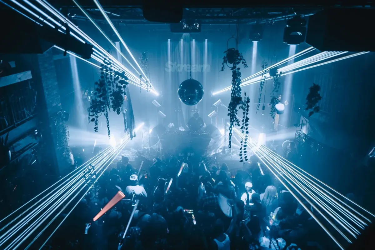 Skream DJs at Green Room on Halloween