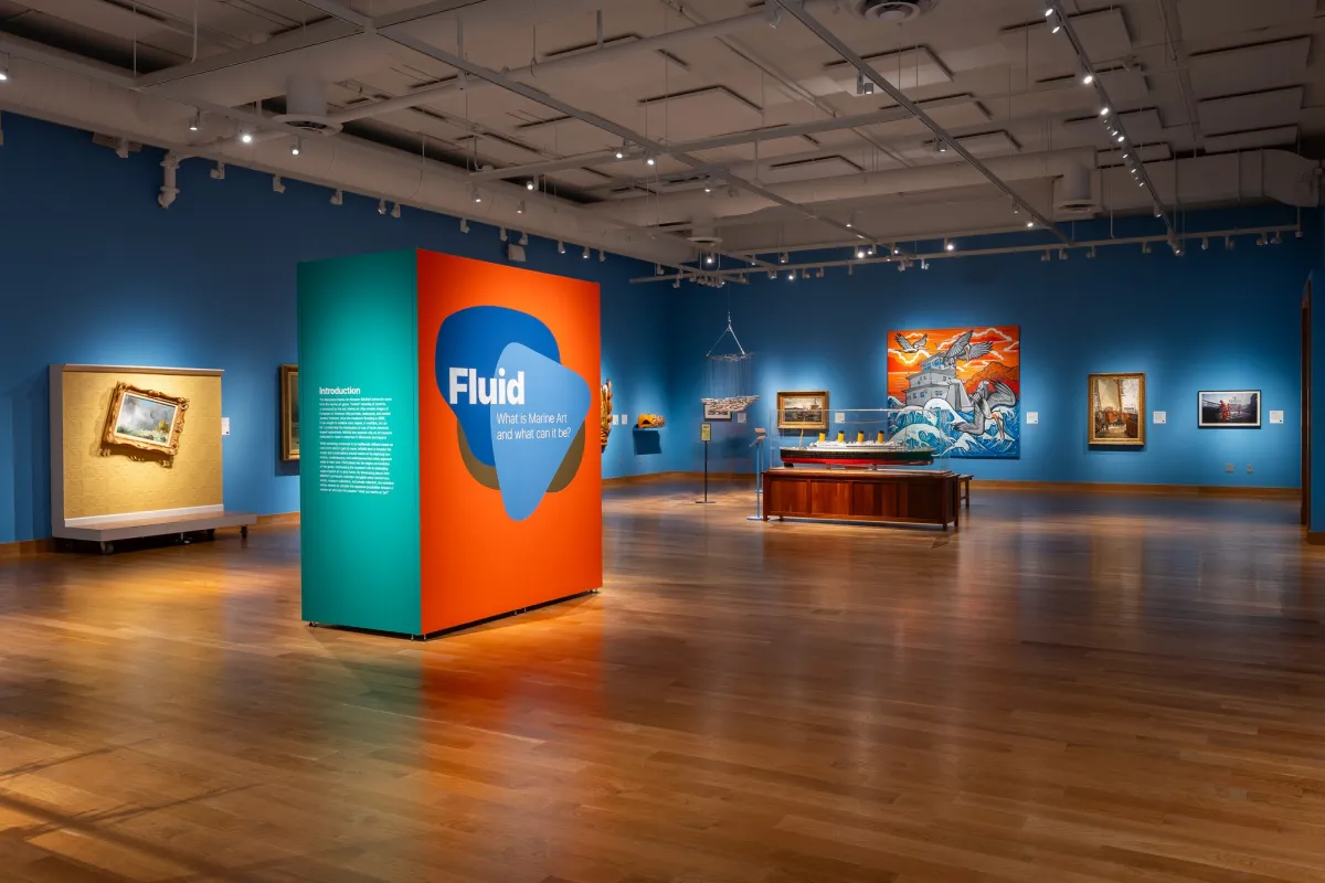 Minnesota Marine Art Museum's "Fluid" exhibition
