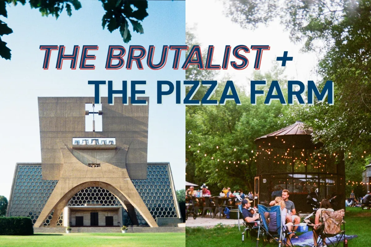 The Brutalist + The Pizza Farm hero