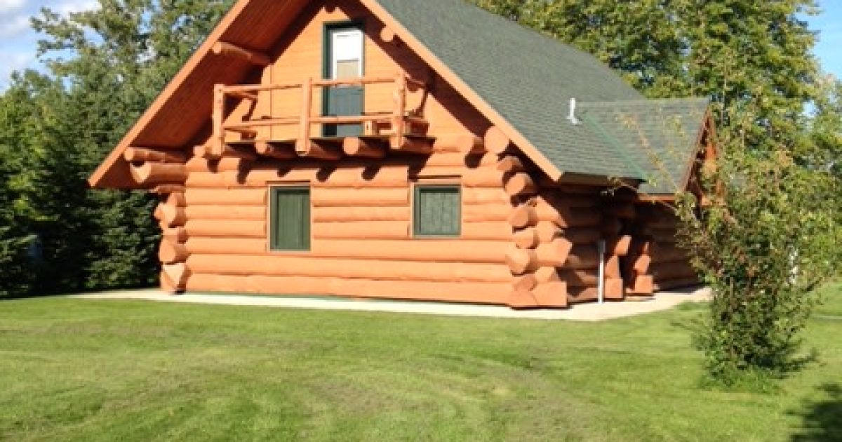 Authentic Log Cabin Lodging near Baudette Explore Minnesota