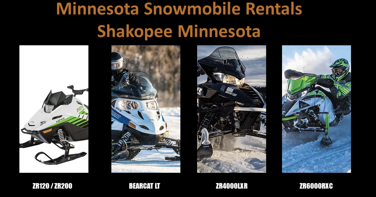 Minnesota Snowmobile Rentals (MSR) Explore Minnesota