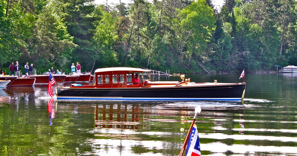 Whitefish Chain Antique & Classic Wood Boat Rendezvous Explore Minnesota