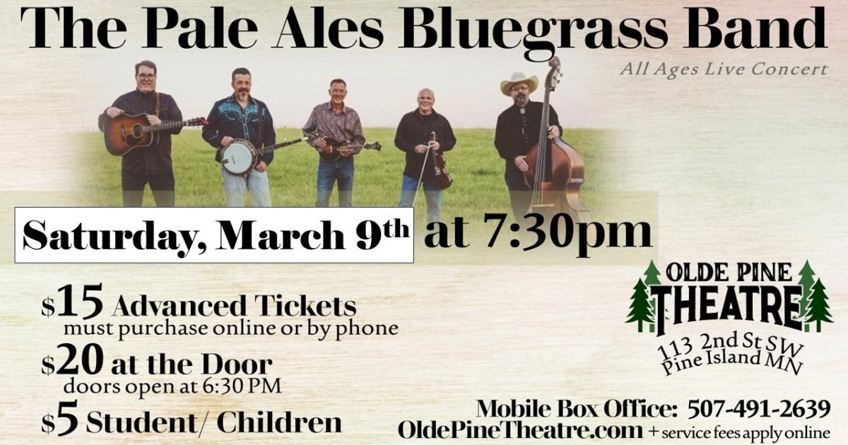 The Pale Ales Bluegrass Band Explore Minnesota