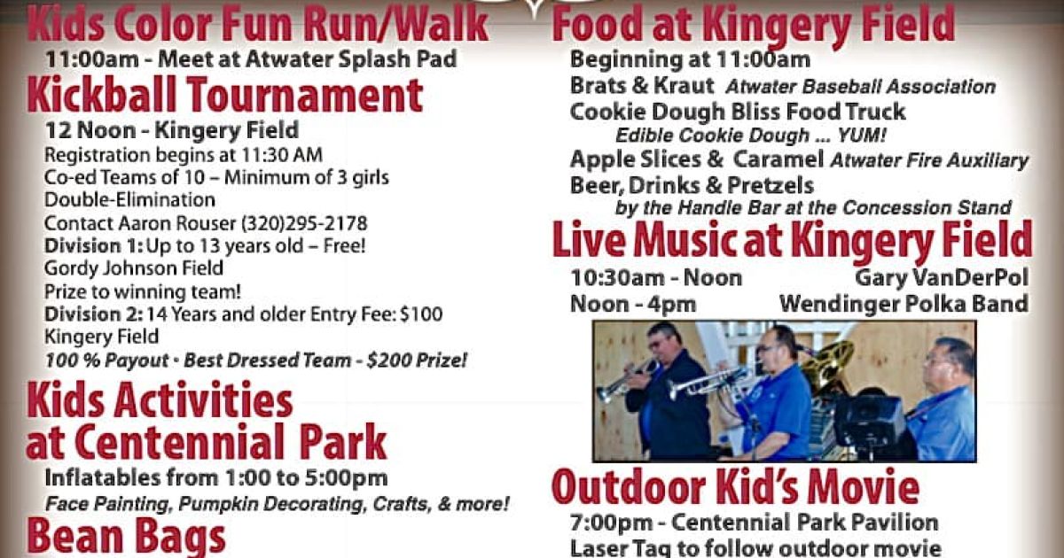 Atwater Oktoberfest Explore Minnesota