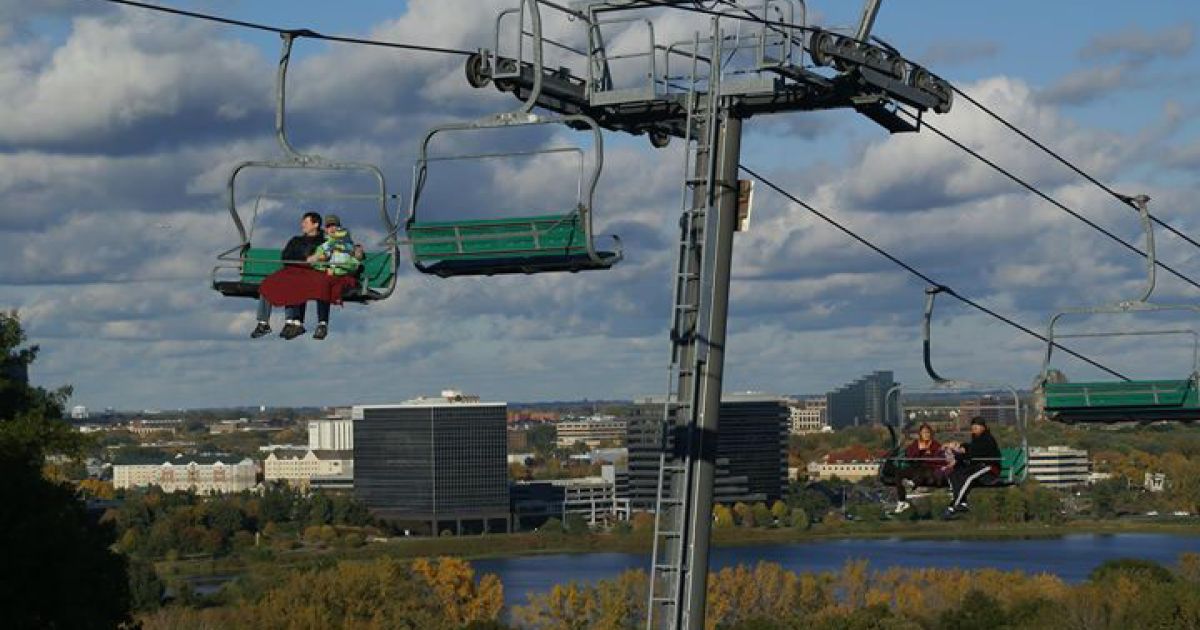 Fall Chair Lift Rides Explore Minnesota