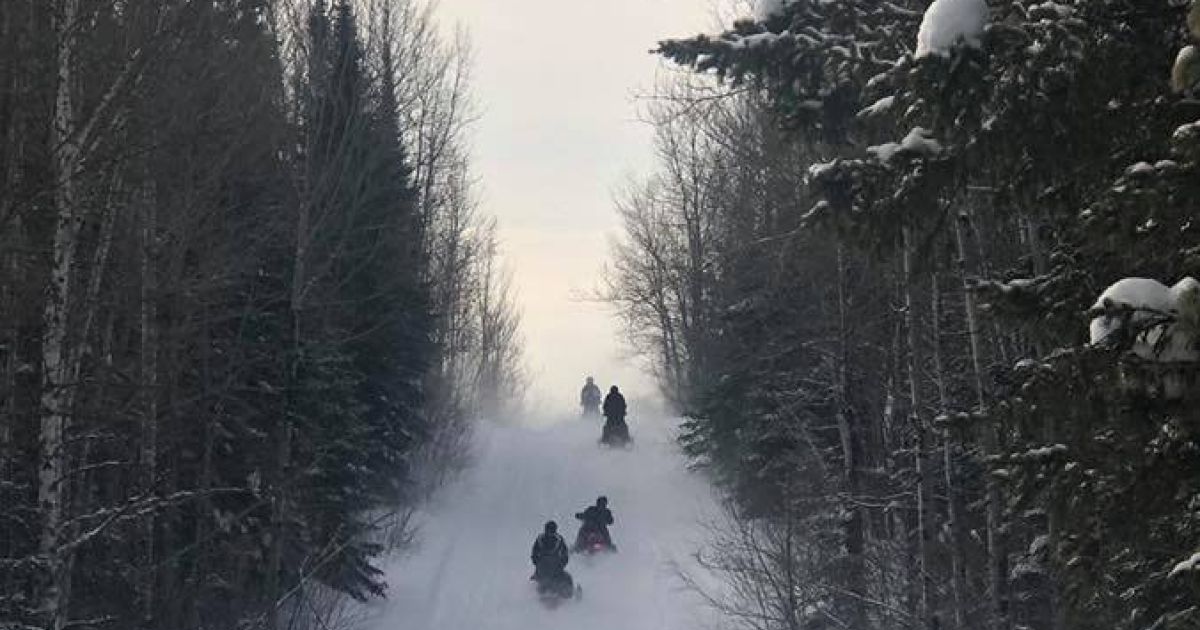 Cook County Snowmobile Club Fun Run Explore Minnesota