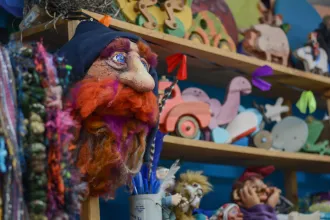 LARK Toys workshop in Kellogg