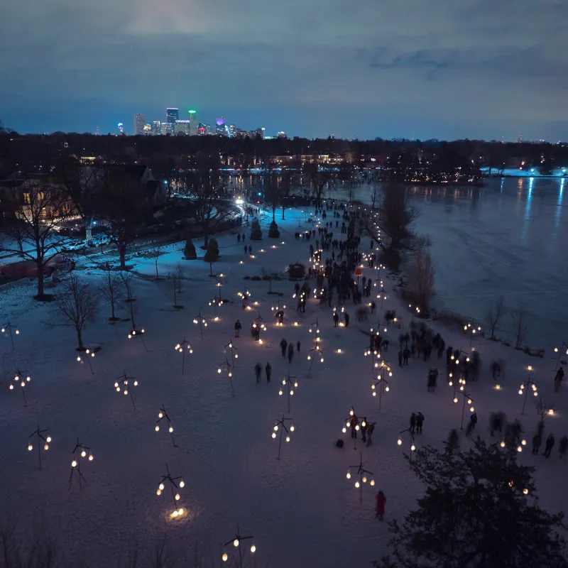 Tackle a Candlelit Trail or Two