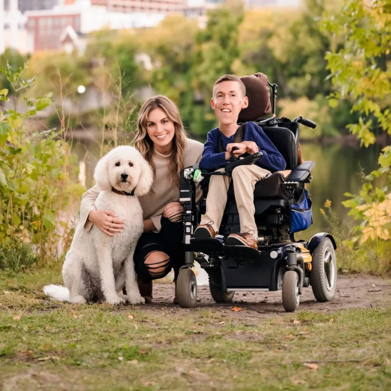 Shane and Hannah Burcaw