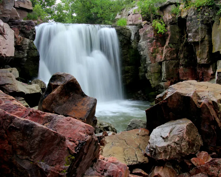 Winnewissa Falls at Pipestone National Monument