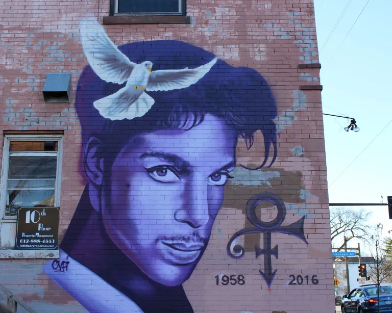Prince mural Uptown Minneapolis