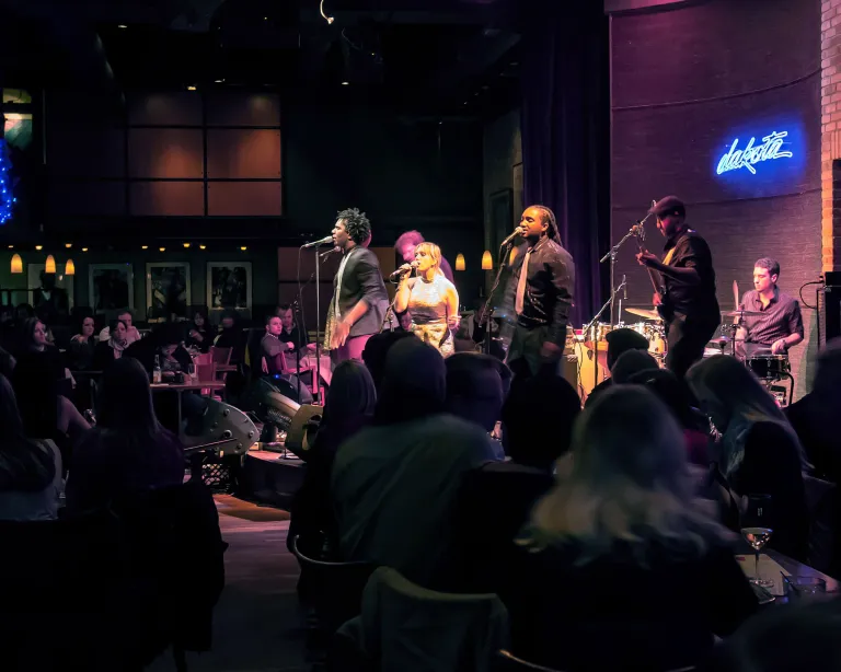 Band performs at Dakota Jazz Club