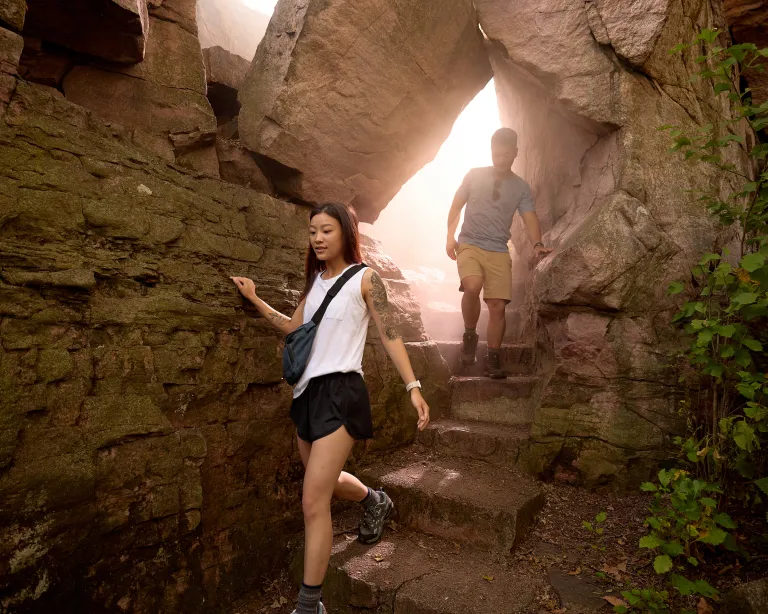 Hiking at Pipestone National Monument