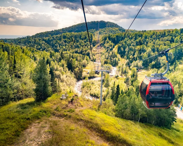 Lutsen Mountains gondola